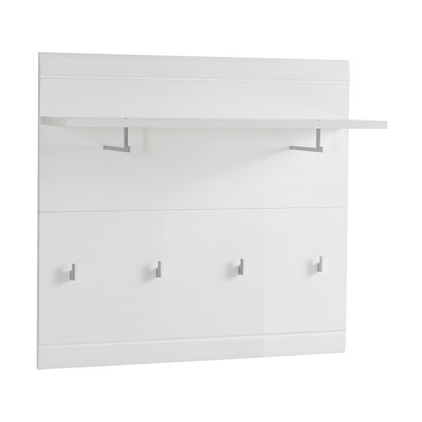 Biały wieszak ścienny z półką Adana – Germania-image-2