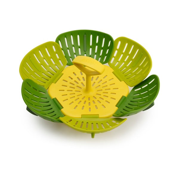 Zielone sitko do gotowania na parze Joseph Joseph Bloom-image-3