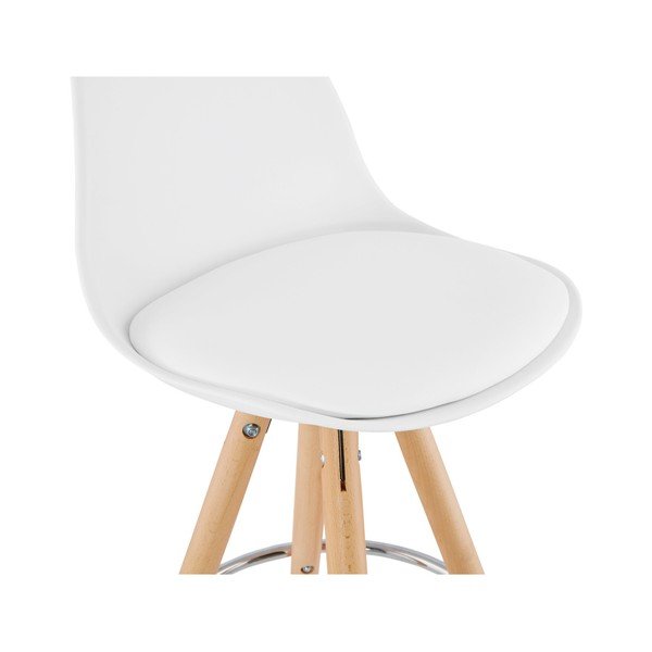 Biały hoker Kokoon Anau, wys. siedziska 74 cm-image-3