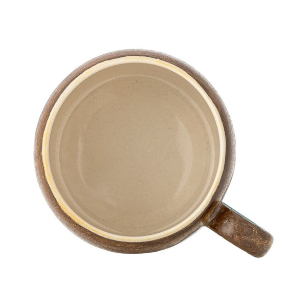 Zielono-brązowe kamionkowe kubki zestaw 4 szt. 400 ml Sheen – Bloomingville-image-3