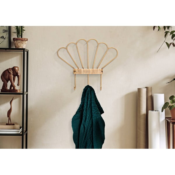 Naturalny metalowy wieszak ścienny Panama – Mauro Ferretti-image-1