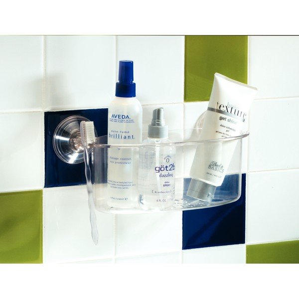 Pojemnik z przyssawkami iDesign Suction Spa, dł. 30 cm-image-1