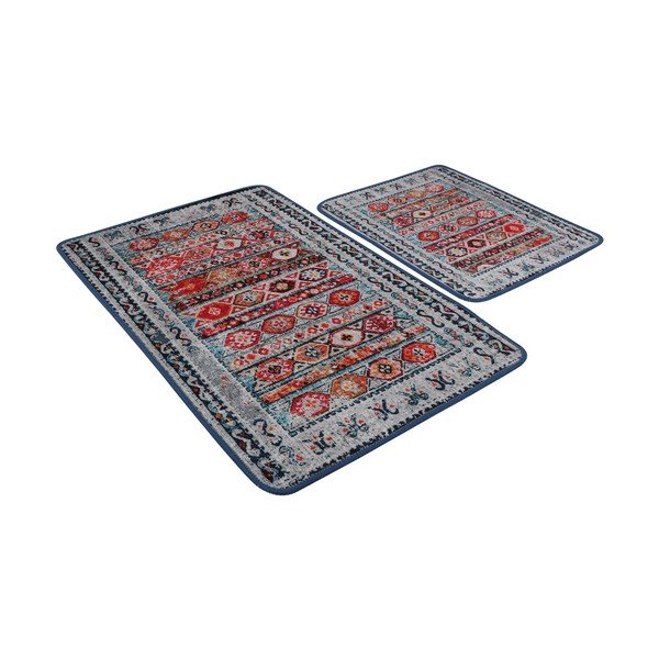 Dywaniki łazienkowe zestaw 2 szt. 60x100 cm Weref – Foutastic-image-2