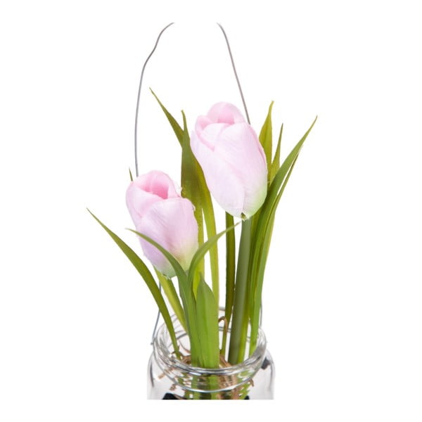 Sztuczny kwiat (wysokość 18 cm) Tulip – Ixia-image-1