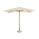 Beżowy parasol ogrodowy 200x300 cm Syros – Bizzotto
