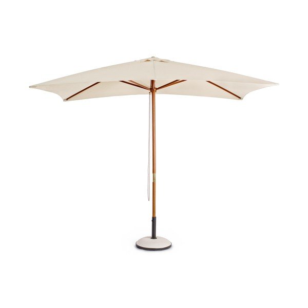 Beżowy parasol ogrodowy 200x300 cm Syros – Bizzotto