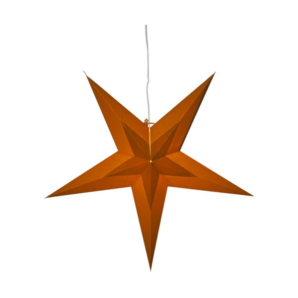 Pomarańczowa dekoracja świąteczna Star Trading Diva, ø 60 cm