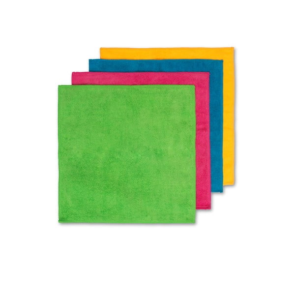Ścierki zestaw 4 szt. z mikrowłókna Colors – Vileda-image-2
