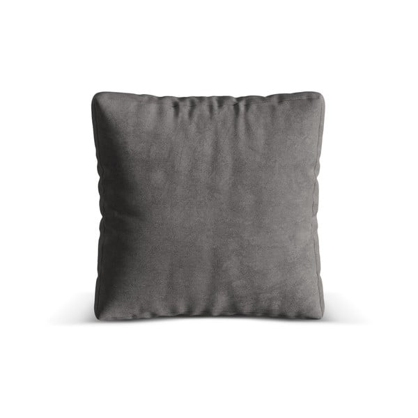 Szara aksamitna poduszka do sofy modułowej Martina – Micadoni 