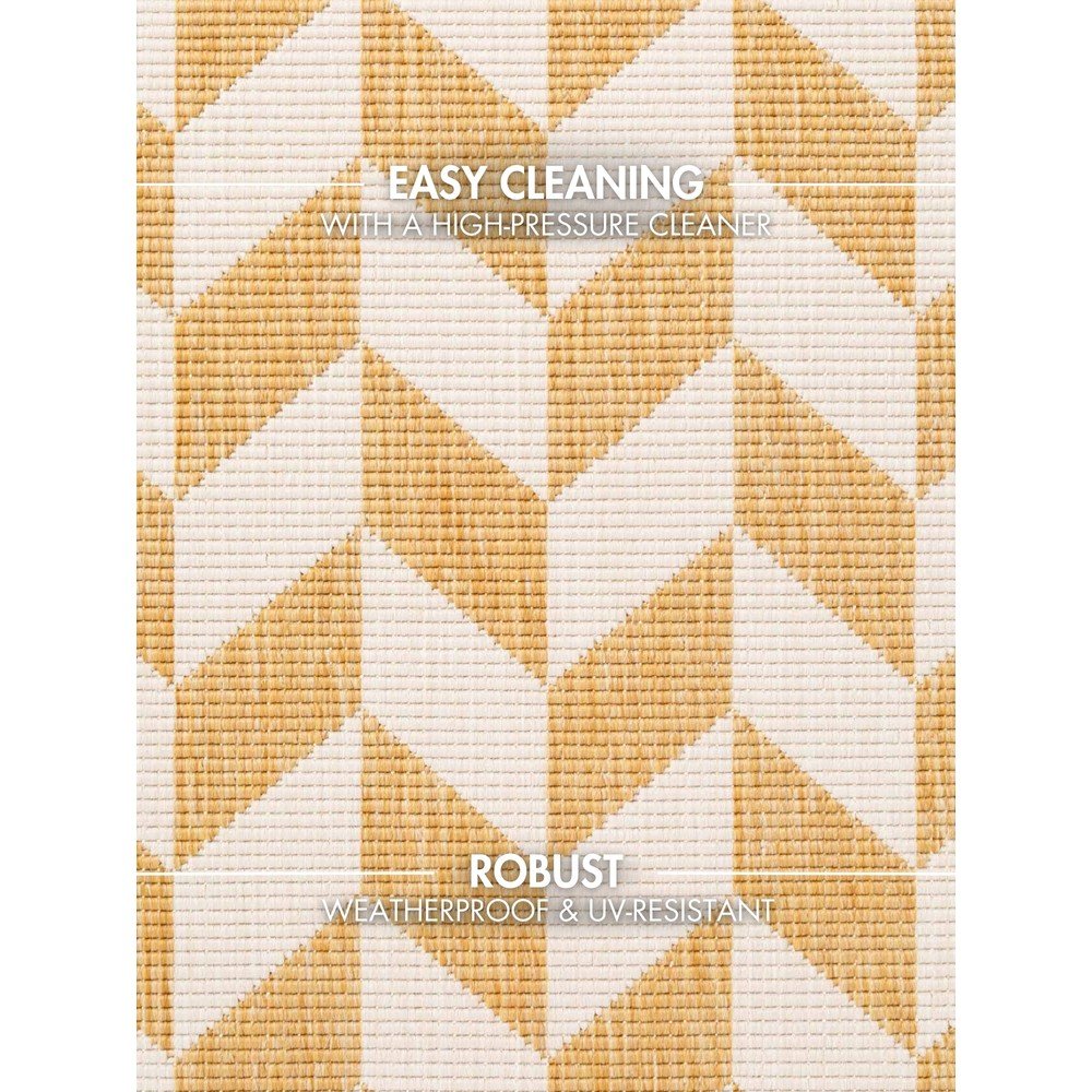 Dywan odpowiedni na zewnątrz w kolorze ochry/kremowy 200x300 cm Haringey Terrick – Ted Baker (zdjęcie 3)