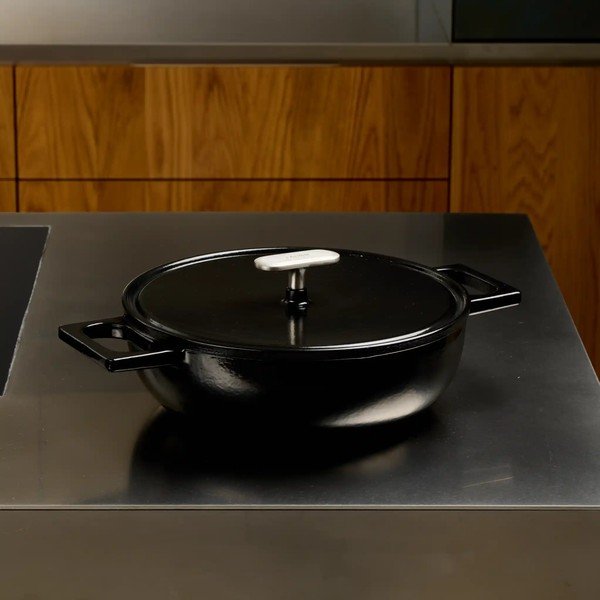 Patelnia z pokrywką żeliwna ø 26 cm tegame Mattia 3.0 – FABINI-image-4