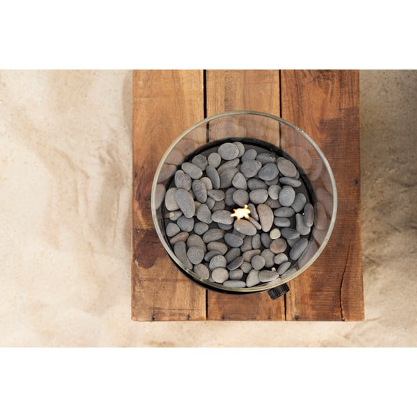 Czarna lampa gazowa Cosi Original, wys. 30,5 cm-image-2