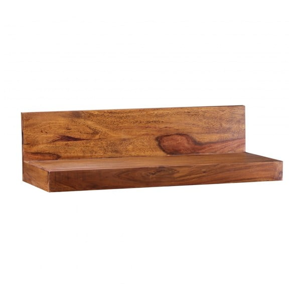 Półka z litego drewna palisandru Skyport Alana, dł. 60 cm