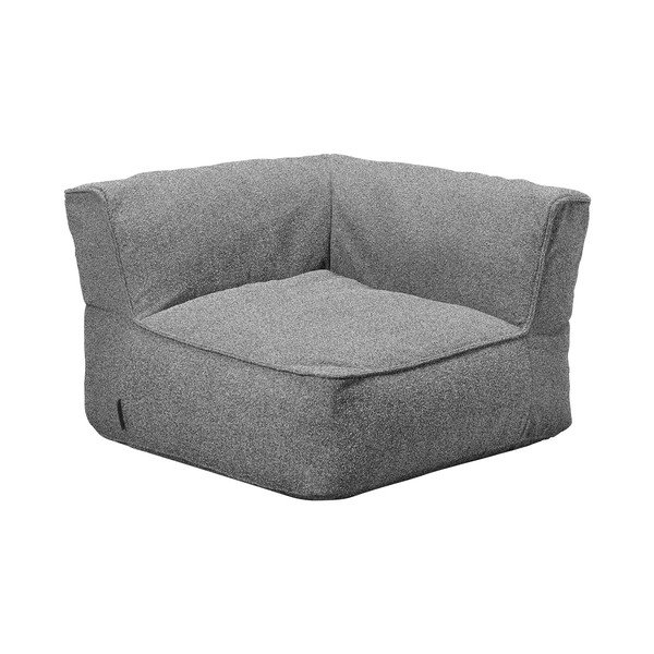 Szary moduł sofy ogrodowej (strona zmienna) Grow – Blomus