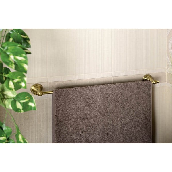 Mosiężny uchwyt na ręczniki Sapho Diamond, szer. 60-image-1