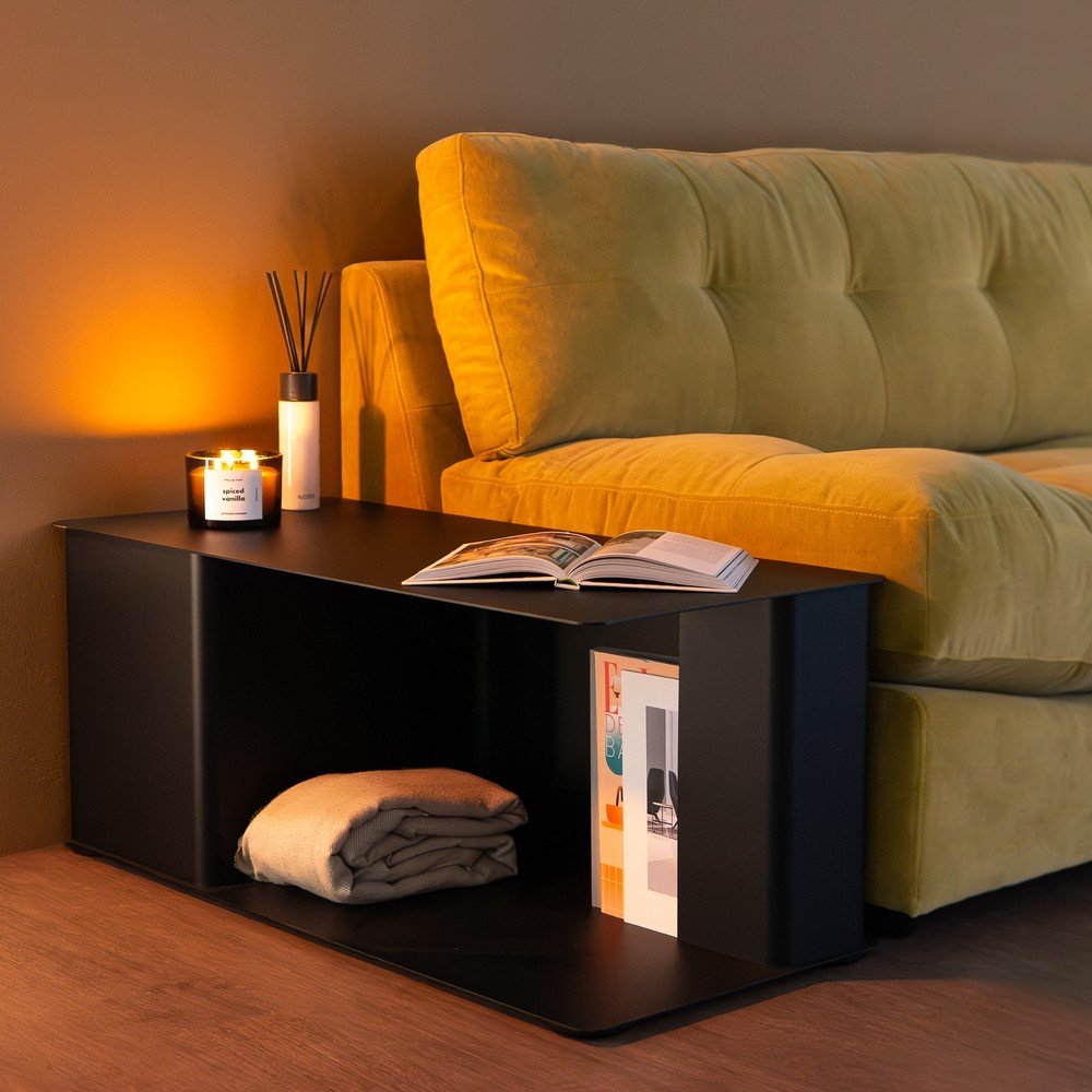 Stalowy stolik 40x90 cm Adaptable – Spinder Design (zdjęcie 3)