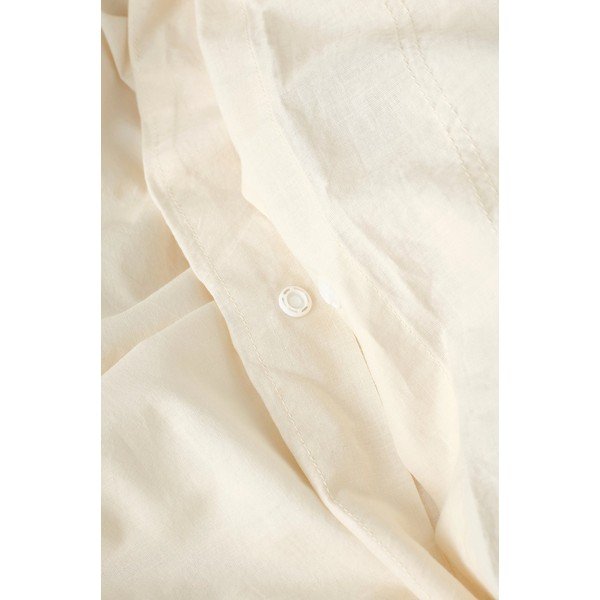 Kremowa pościel jednoosobowa z bawełny organicznej 150x200 cm Juliette – Ellos Home-image-3