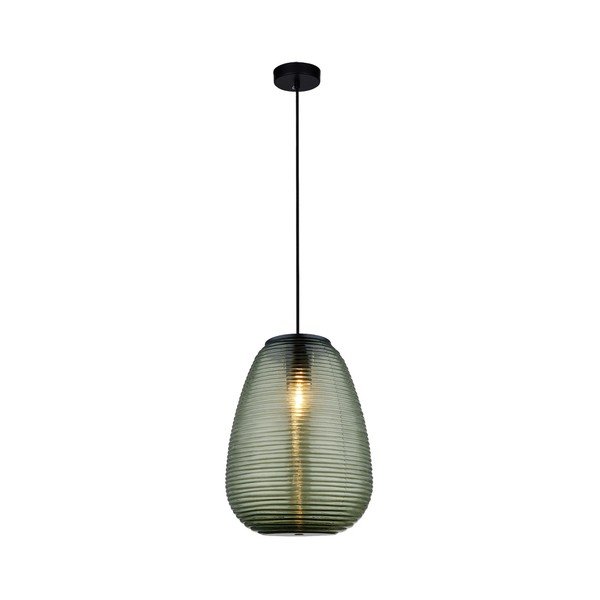 Zielona lampa wisząca SULION Volga