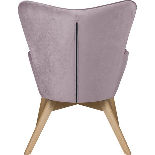 Lawendowy aksamitny fotel Niko – Ropez-image-4