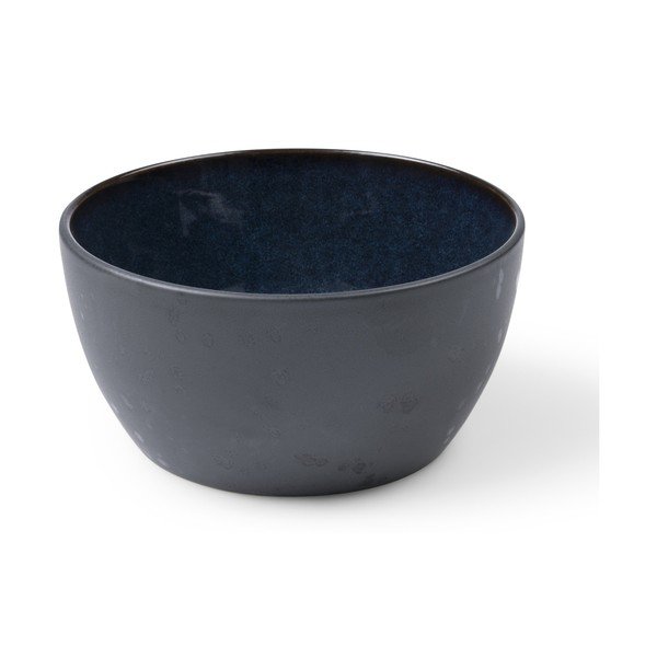 Czarno-niebieska kamionkowa miska 600 ml Gastro Dark Blue/Black – Bitz