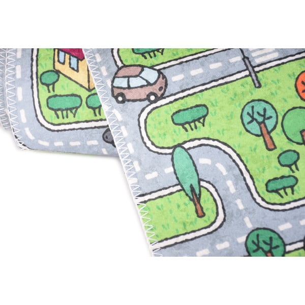 Zielony dywan dziecięcy 120x180 cm Green Neighborhood – Vitaus-image-2