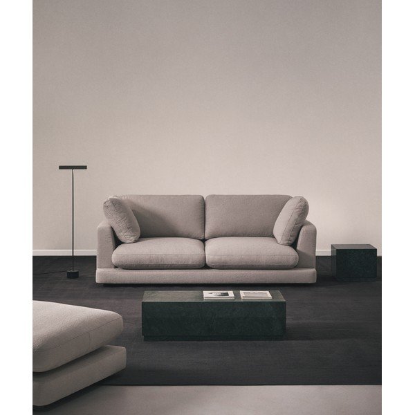 Zielony marmurowy stolik 50x100 cm Sorein – Kave Home-image-1