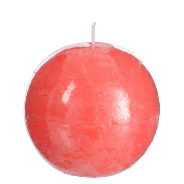 Różowa świeczka J-Line Ball