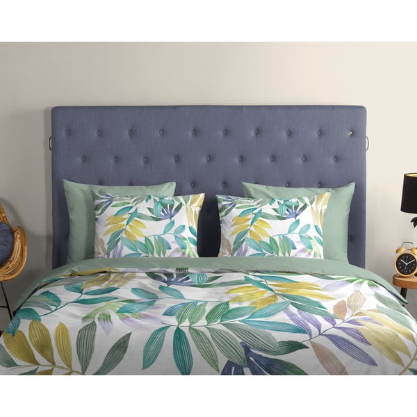 Zielona bawełniana pościel jednoosobowa 140x200 cm Marcus – Good Morning-image-2