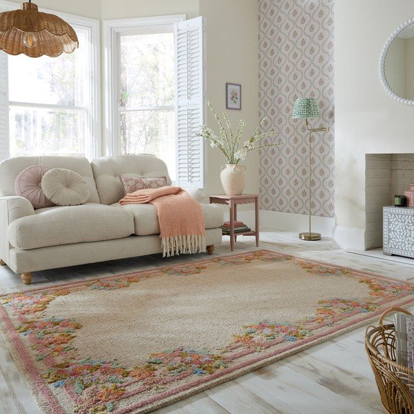 Wełniany dywan tkany ręcznie 160x230 cm Elise Floral  – Flair Rugs-image-1