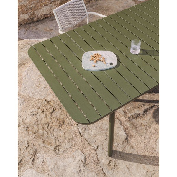 Metalowy stół ogrodowy 100x220 cm Izola – Kave Home-image-4