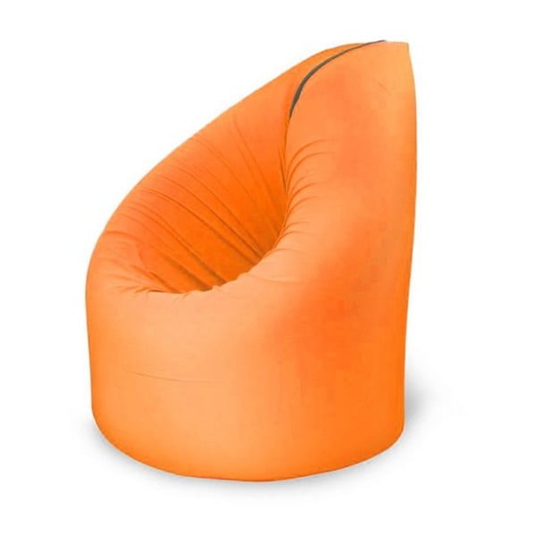 Pomarańczowy fotel rozkładany Paq Bed