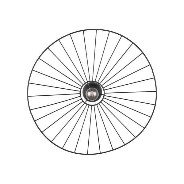 Lampa sufitowa w kolorze matowej czerni ø 60 cm Chapeau – Reality-image-2