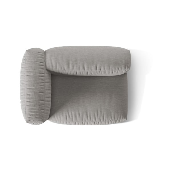 Jasnoszary moduł sofy (lewostronny) Martina – Micadoni Home-image-3