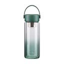 Zielona szklana butelka 350 ml Fuori – Vialli Design