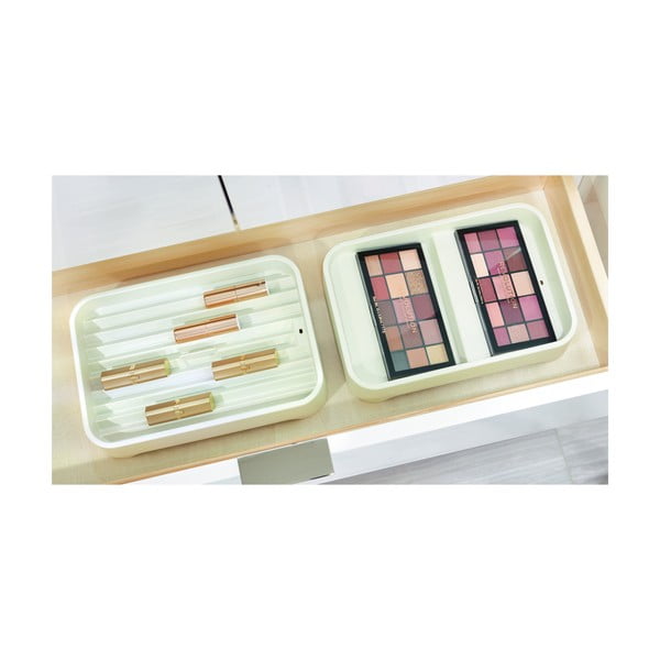 Biały organizer na biżuterię iDesign Eco Bin, 28,12x19,23 cm-image-1