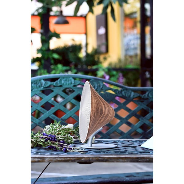 Ciemnobrązowy duży głośnik bluetooth Gingko Halo-image-1