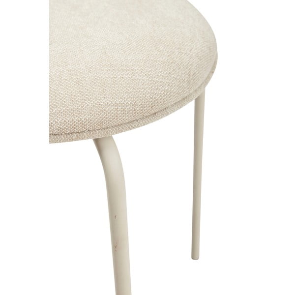 Biały metalowy stołek Hübsch Stol-image-2