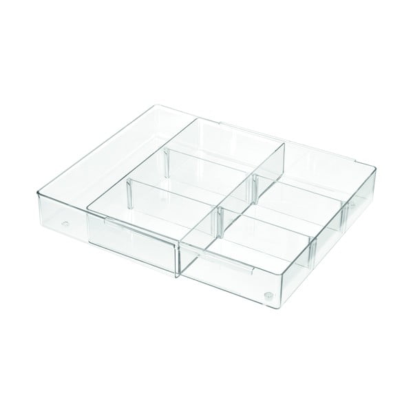 Plastikowy organizer do szuflady Crystalline – iDesign/The Home Edit-image-3