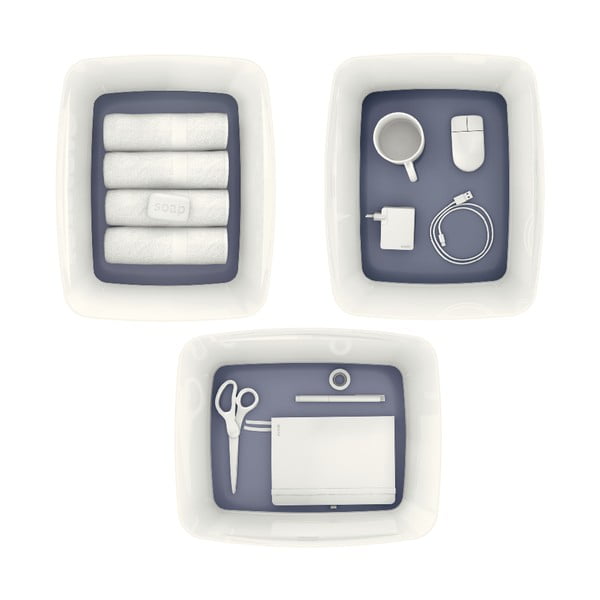 Biały pojemnik z pokrywką Leitz Office, poj. 18 l-image-2