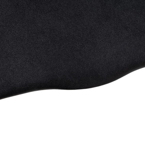 Czarne krzesło składane z imitacji skóry – Casa Selección-image-3