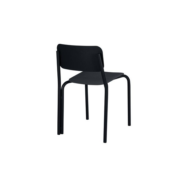 Czarne metalowe krzesło ogrodowe Kei – noo.ma-image-3