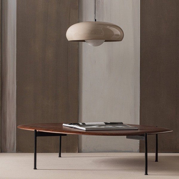 Stolik w ciemnym naturalnym kolorze 97x121 cm Kota – WOOOD-image-1