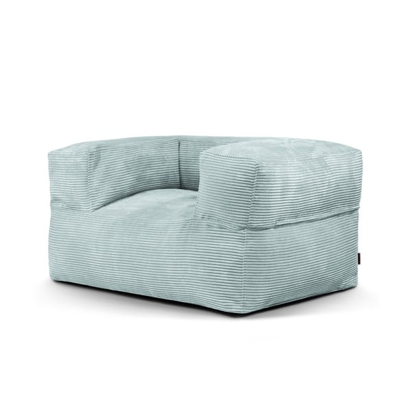 Miętowy sztruksowy worek do siedzenia MooG – SLOWDOWN