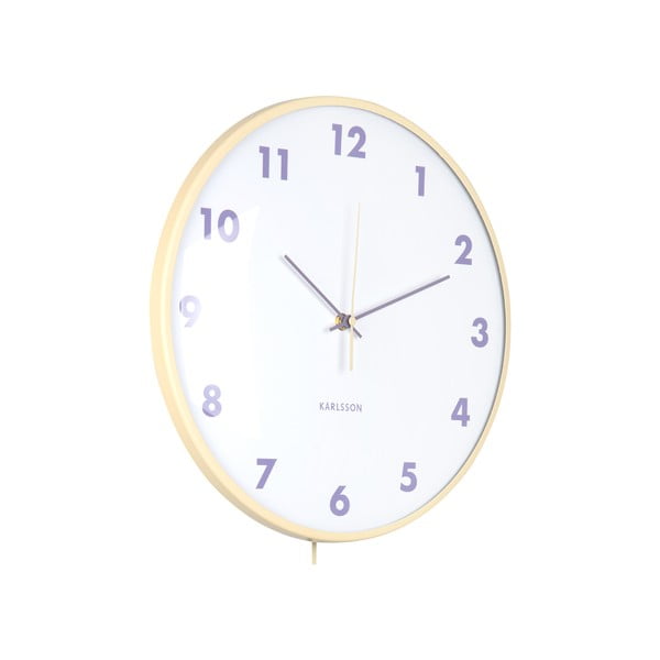 Wahadłowy zegar ścienny Cheeky Dome – Karlsson-image-4