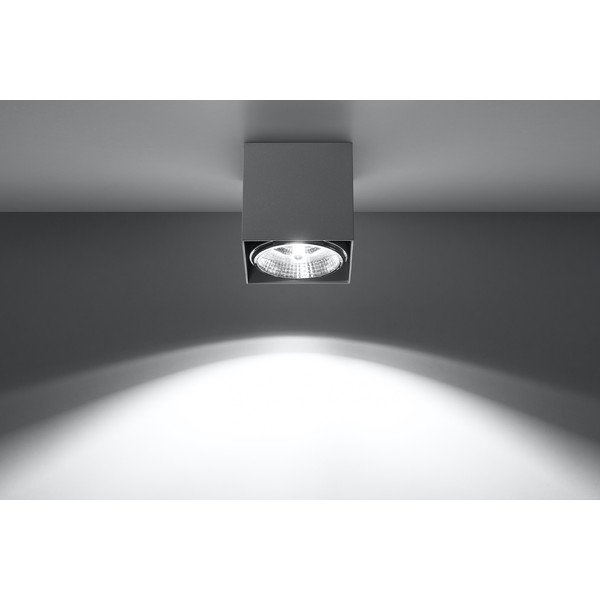 Szara lampa sufitowa Sollux Jerry-image-1