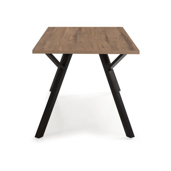 Stół z blatem w dekorze orzecha 90x160 cm Paola – Marckeric-image-2