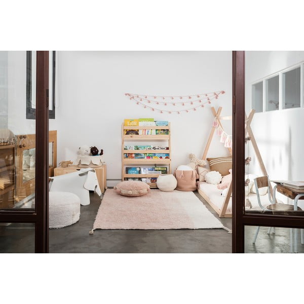 Jasnoróżowy bawełniany dywan 120x160 cm Gelato Pink – Lorena Canals-image-3
