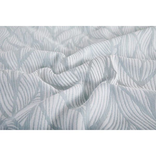 Zielona żakardowa pościel jednoosobowa 140x200 cm Florida – My House-image-2