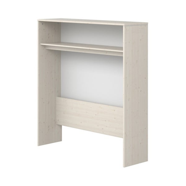 Biała szafka dziecięca z drewna sosnowego Flexa Classic, wys. 135,5 cm