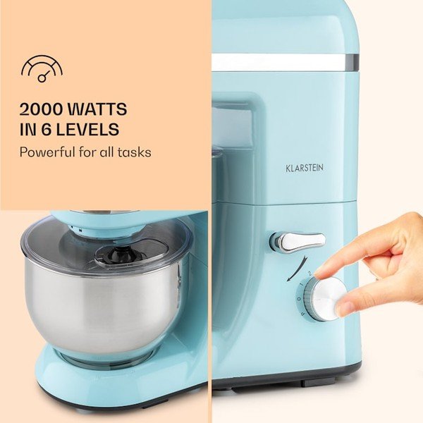 Niebieski robot kuchenny Klarstein Bella Elegance-image-4